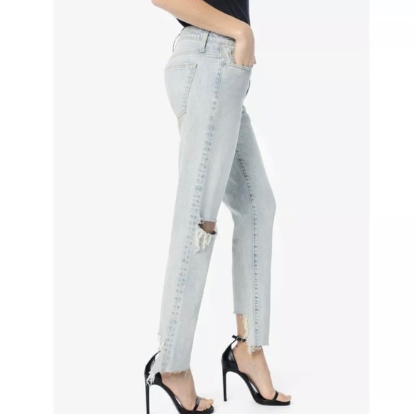 Joe’s  Taylor Hill Kass Ankle Slim Distressed Light Wash Jeans Size 28 NWT - Picture 4 of 8